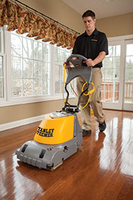 5.12.16 Stanley Steemer New Hardwood Service Image Technician