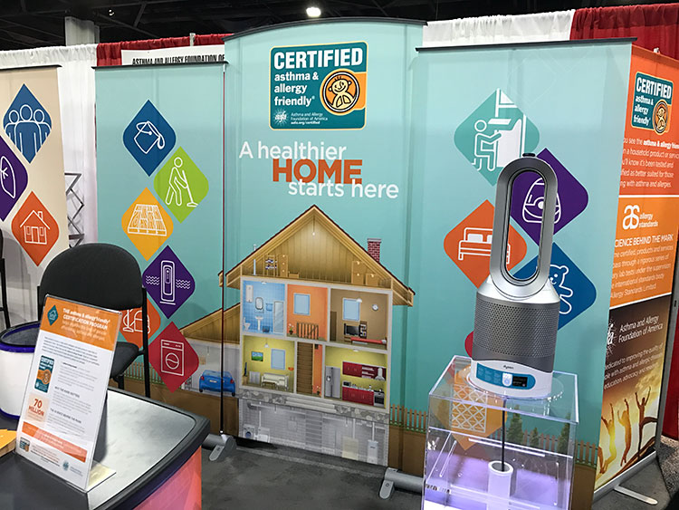 Certification Program Booth at the AAAAI Conference in March 2017