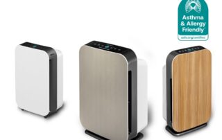 Certified Asthma & Allergy Friendly® BreatheSmart 35i, 45i, and 75i Air Purifiers from Alen