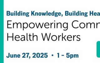 community health workers event CAC