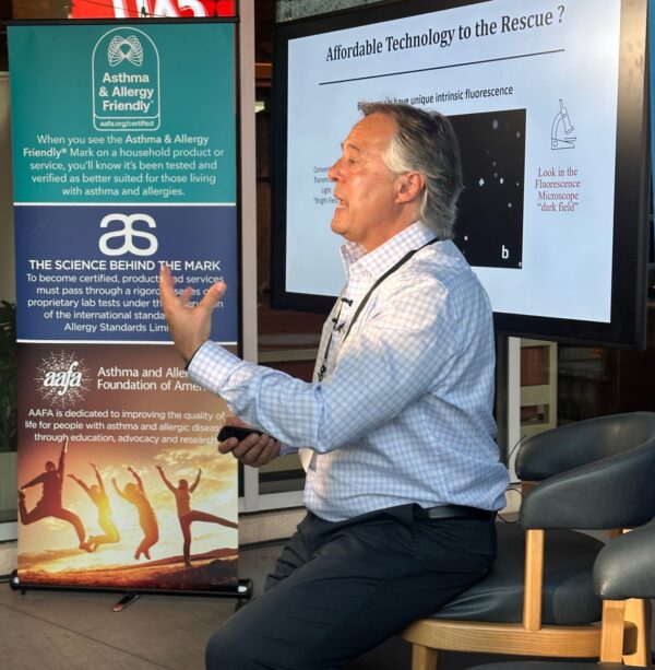 Prof Mark Hernandez at Knauf's High-Profile IAQ Event in Phoenix