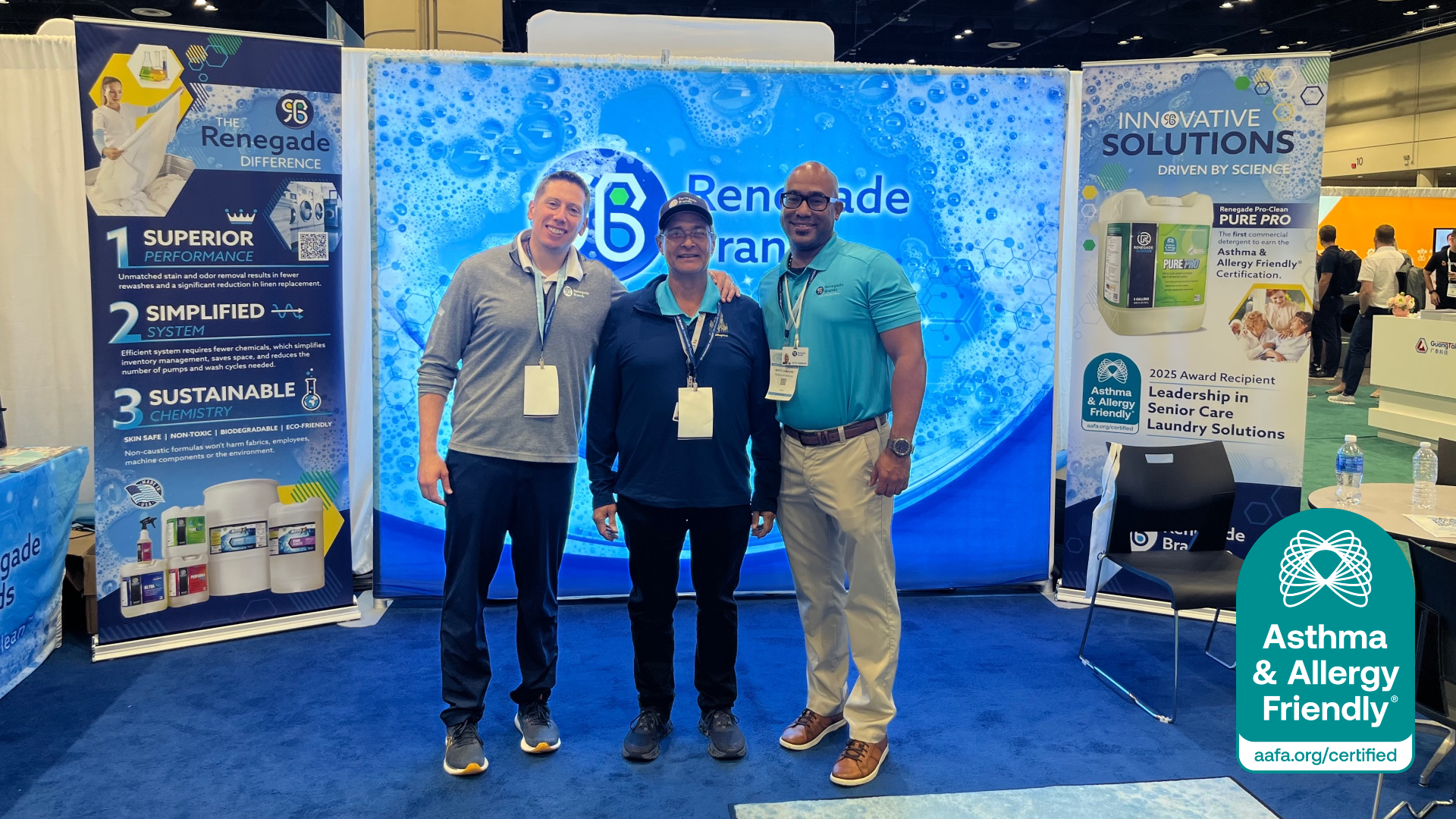 Renegade Brands Showcase Certified Laundry Detergents at The Clean Show 2025