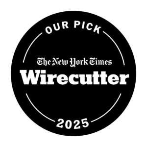 The New York Times Wirecutter Our Pick 2025 award logo
